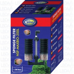 AQUA NOVA Filter Booster mit Keramik bis 200L