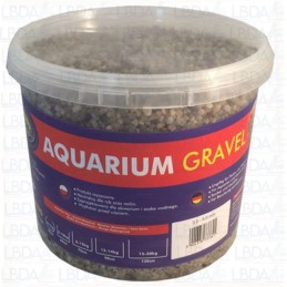 Ghiaia naturale nera 3-5mm - 5KG per acquario e laghetto