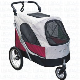 PETSTRO Aventura XL Kinderwagen - Rot