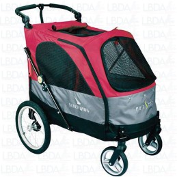 Cochecito Safari rojo PETSTRO