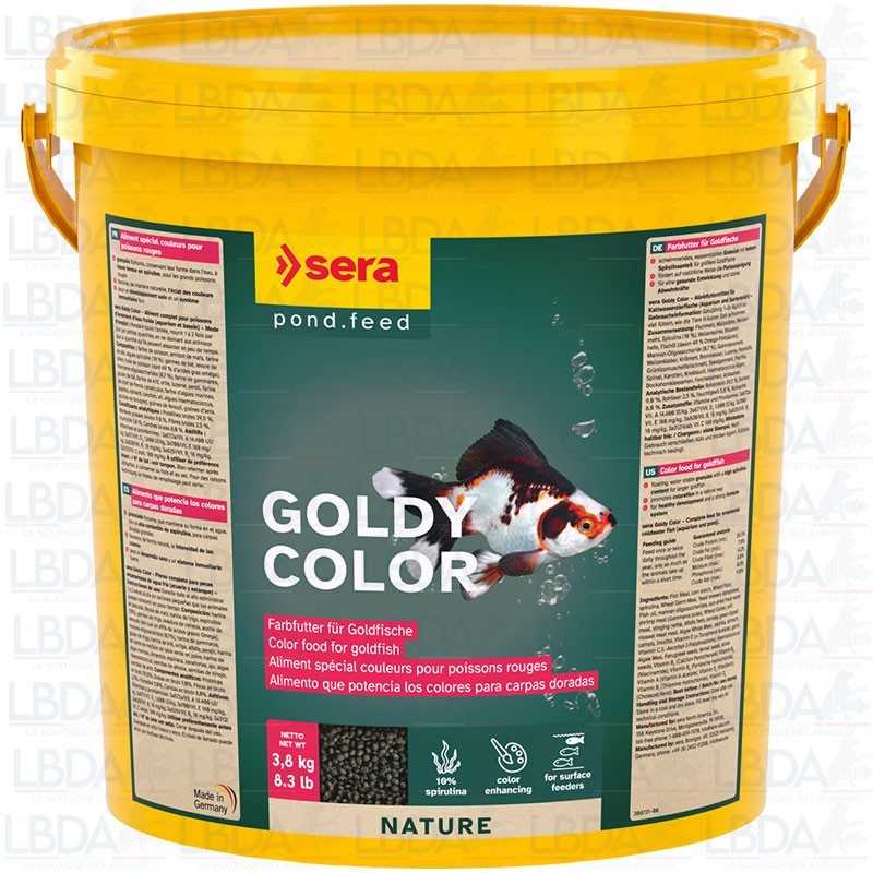 SERA Goldy Color Spirulina Nature 10 Liter