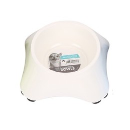 M-PETS Melamine Bowl - Gamelle pour chien 300ml - Coloris Blanc