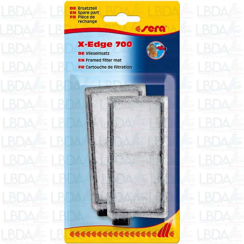 Cartucho de filtro blanco para SERA X-Edge 700 - 2 piezas