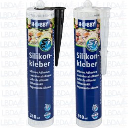 HOBBY Silikontube 310ml in Schwarz/Klar