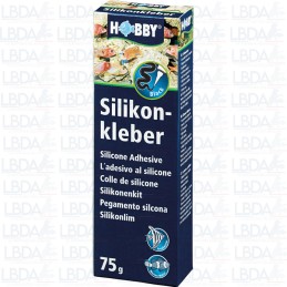 Tubo de silicona HOBBY 75 g - Negro
