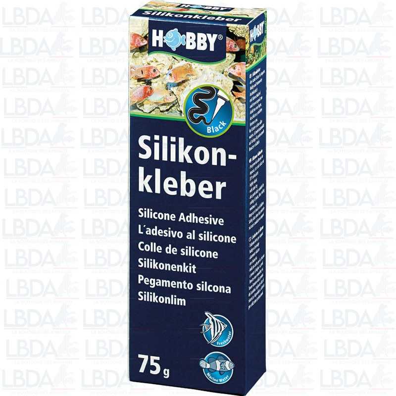 Tubo de silicona HOBBY 75 g - Negro