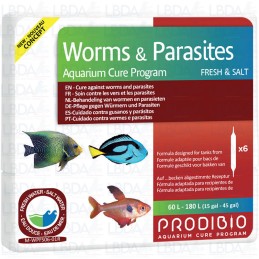 PRODIBIO Worms et Parasites - 6 ampoules