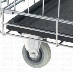 SAVIC Kit Roulettes Pour Cage Dog Residence