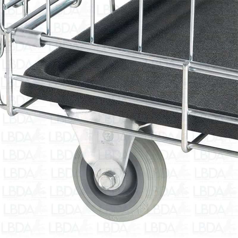 SAVIC Kit Roulettes Pour Cage Dog Residence