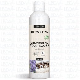Shampooing Naturel Bio Tous Pelages BIOVETOL 240ml