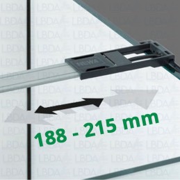 NEWA Slim Led Daylight NS 128 con soporte regulable de 140 a 215 mm.