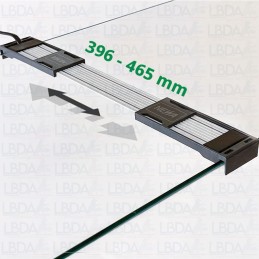 NEWA Slim Led Daylight NS 378 con soporte regulable de 396 a 465 mm.