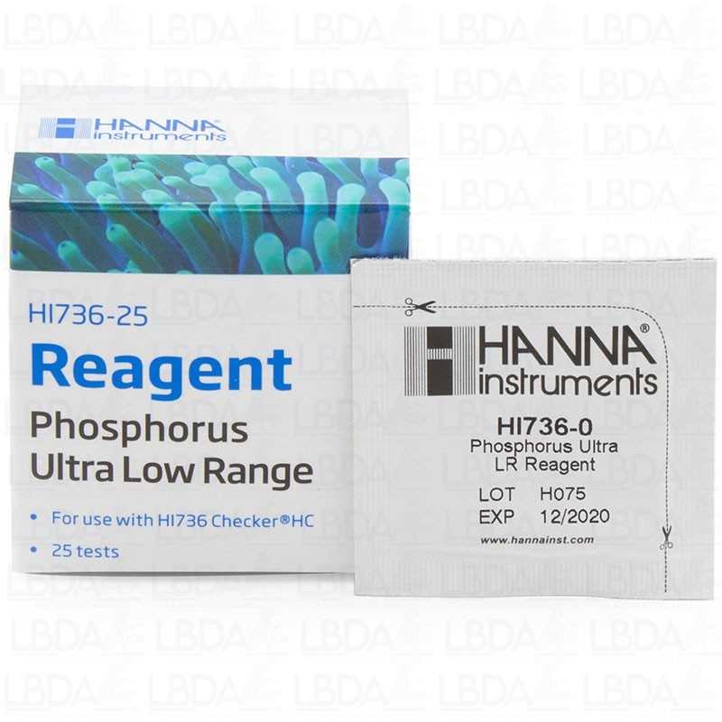 HANNA HI736-25 Reagents for HI-736 Mini Photometer