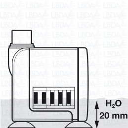 NEWA Micro Pump MC320 - 320 l/h %separator% Acquario d'acqua dolce/marina