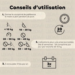 BIOVETOL Mobil'Activ Chiot / Chien - Utilisation