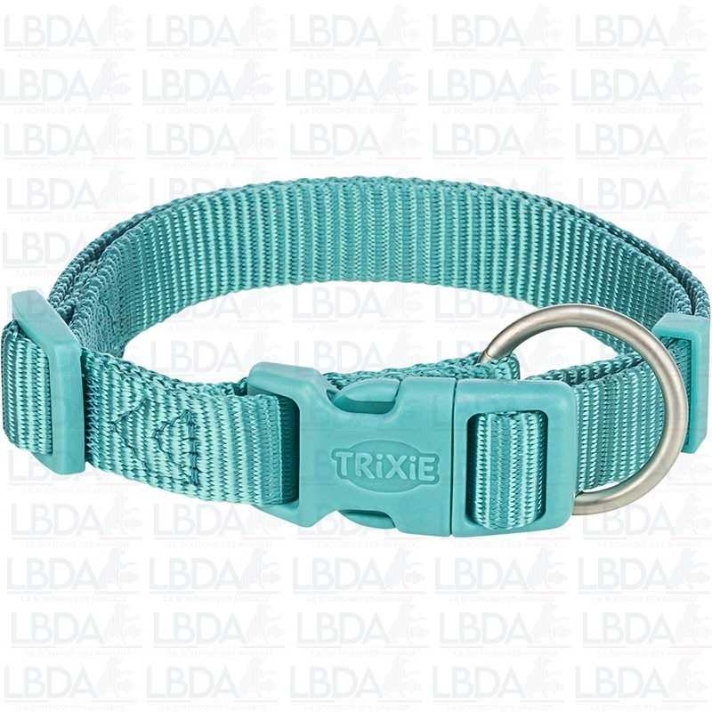 Collier pour chien TRIXIE Premium - Coloris Aqua
